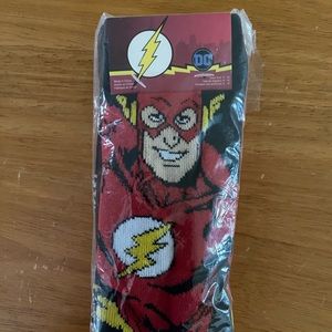New In Package, 2 Pairs The Flash Socks Size 6-12